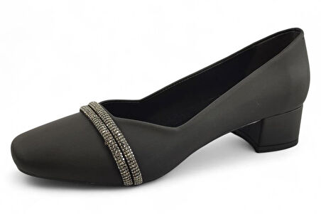 Beety 017 Günlük Kadın Abiye Ayakkabı-Siyah