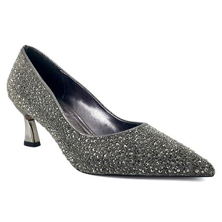 Beety 824 Günlük Kadın Abiye Ayakkabı-Platin