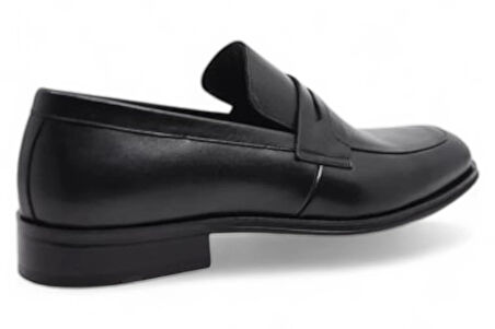 Fosco 3203 Hakiki Deri Erkek Klasik Ayakkabı-Siyah