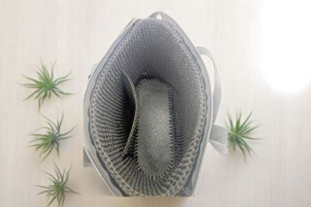 El Örgü Çapraz çanta -Siyah