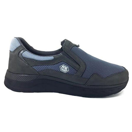 Hasbi 46005 Forelli Günlük Anatomik Erkek Ayakkabı-Füme