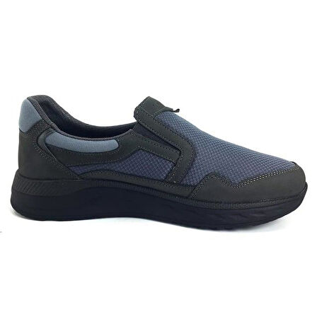 Hasbi 46005 Forelli Günlük Anatomik Erkek Ayakkabı-Füme