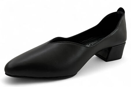 Venüs 25461068 Günlük Hakiki Deri Kadın Ayakkabı-Siyah