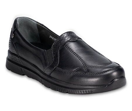 Forelli Dılmen Günlük Anatomik kadin Ayakkabı-Siyah