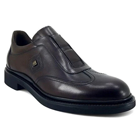 Libero 5667 Günlük Hakiki Deri  Erkek Ayakkabı-Kahverengi