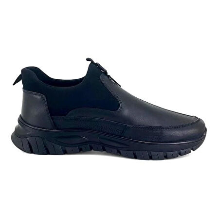 Marcomen 20289 Hakiki Deri Günlük Erkek Ayakkabı-Siyah