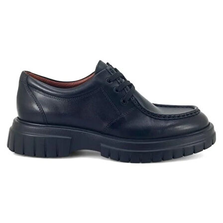 Libero 5000 Hakiki Deri  Günlük Erkek Ayakkabı-Siyah