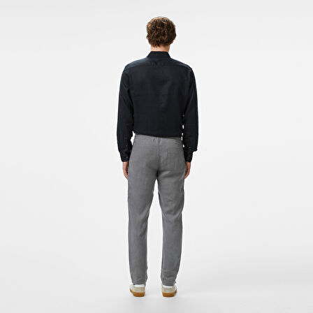 Nautica Erkek Gri Jogger Keten Pantolon