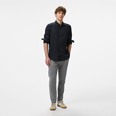 Nautica Erkek Gri Jogger Keten Pantolon