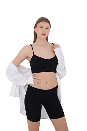 Mikro Fiber Kadın Uzun Boxer 3'lü Özel Paket - S/m, L/xl
