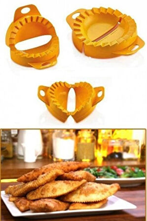 Bst® 3lü Çiğ börek kurabiye Hamur İşi Ravioli Kesme Kalıbı Aparatı