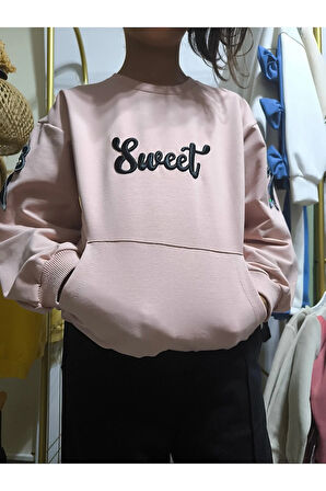 Kız Çocuk Uzun Kollu Şık Takım, Eşofman, Rahat, Modern Tarz