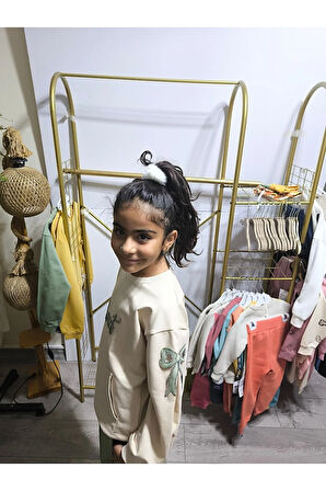 Kız Çocuk Uzun Kollu Şık Takım, Eşofman, Rahat, Modern Tarz