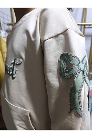 Kız Çocuk Uzun Kollu Şık Takım, Eşofman, Rahat, Modern Tarz