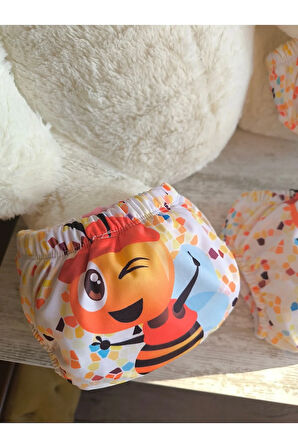 Alıştırma Külodu Kız Bebek Çocuk 3'lü Lüx % 100 Pamuk Anti Alerjik Nikel İçermez Yıkanabilir