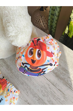 Alıştırma Külodu Kız Bebek Çocuk 3'lü Lüx % 100 Pamuk Anti Alerjik Nikel İçermez Yıkanabilir