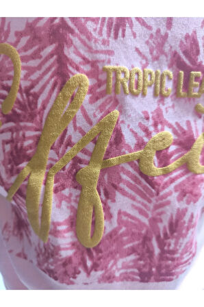 Kız Çocuk Pantolon Tişört Takım %100 Pamuk Nefes Alan Rahat Tarz Tasarım Cepli