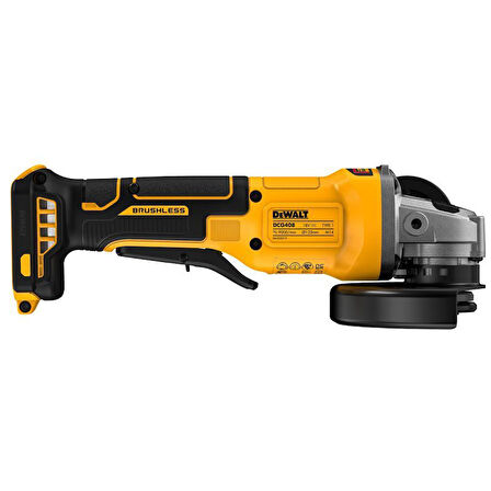 Dewalt DCG408N 18V XR Fırçasız 125mm Avuç Taşlama Makinesi (Karton Kutulu)
