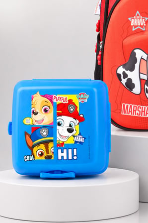 x Dekomus Lisanslı Paw Patrol Marshall 35 Cm Küçük Boy Anaokul Çantası,Beslenme Kabı,Matara Seti