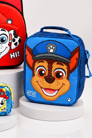 x Dekomus Lisanslı Paw Patrol Marshall 35 Cm Küçük Boy Anaokul Çantası,Termoslu Beslenme Çantası ve Kalem Çantası Seti