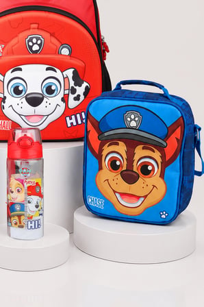 x Dekomus Lisanslı Paw Patrol Marshall 35 Cm Küçük Boy Anaokul,Termoslu Beslenme ve Kalem Çantası,Beslenme Kabı,Matara Seti