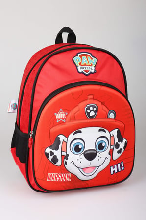 x Dekomus Lisanslı Paw Patrol Marshall 35 Cm Küçük Boy Anaokul,Termoslu Beslenme ve Kalem Çantası,Beslenme Kabı,Matara Seti