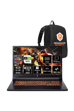 Nitro V17 AI Ryzen 7 260 8GB 1TB SSD RTX5070/8GB 85W 17.3" QHD 165Hz W11H Gaming Laptop