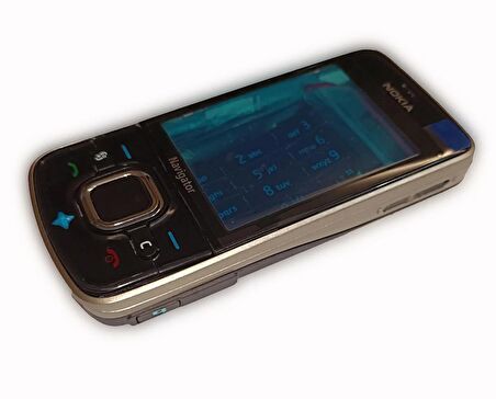 Nokia 6210N Kasa Kapak Nokia 6210N Siyah Orta Kasa Ön Kapak Arka Kapak Tuş Takımı