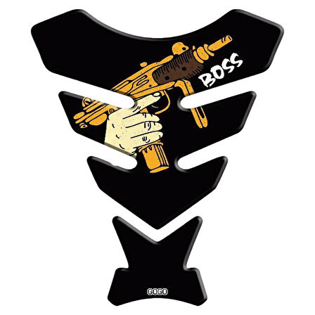 Universal Tank Pad Boss Siyah 591