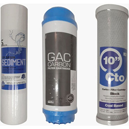 Su Arıtma Filtre Seti Nsf 'li