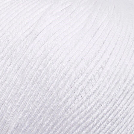 La Mia XL Mercerized Beyaz El Örgü İpi - 2 - 33759