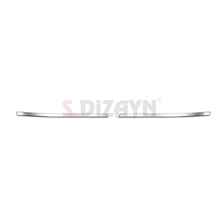 S-Dizayn Honda Civic Krom Bagaj Çıtası 2 Prç 2016-2021