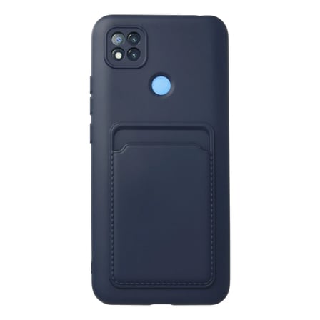 Xiaomi Redmi 9C Kılıf Kelvin Kartvizitli Silikon - Lacivert
