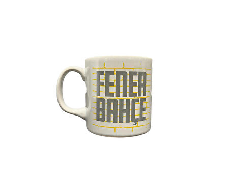 Fenerbahçe Lisanslı Kupa 1907 Yazılı Mug Hediye Ahşap Kutulu