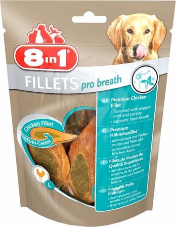 8in1 Pro Breath Köpek Ödülü 80 gr köpek ödülü 6 Adet