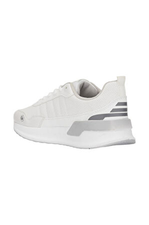 Günlük Unisex Sneaker Bağcıklı Oval Burunlu Kalın Tabanlı Dikiş Detaylı Spor Ayakkabı 622