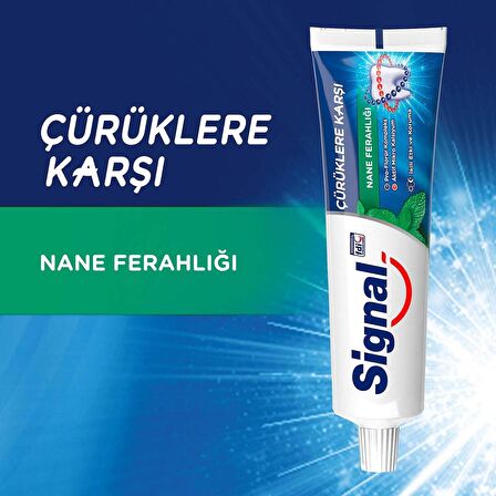 Signal Çürüklere Karşı Nane Ferahlığı Diş Macunu 50 ml