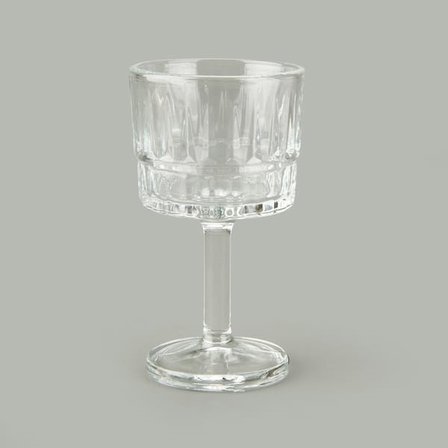 KRD Home 6'lı Kahve Yanı Su Bardağı - Şeffaf - 90 ml