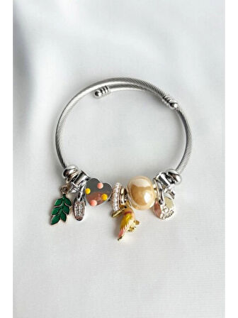 Kuş Figürlü Pandora Charm Bileklik