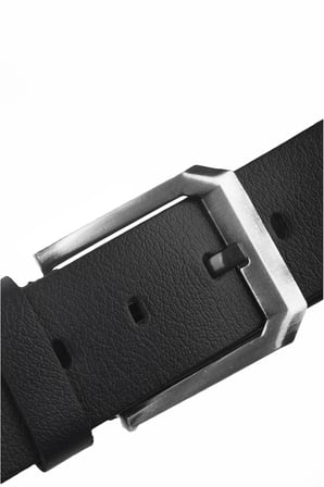 RizzUP Siyah Hakiki Deri Spor Erkek Kemer – 3,5 cm Genişlik, Şık ve Dayanıklı 2502634