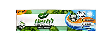  HERB'L Fesleğen ile Uzman Koruma Diş Macunu 170g (Florürsüz)