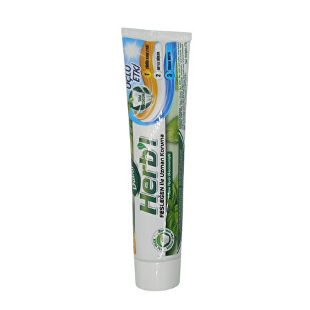  HERB'L Fesleğen ile Uzman Koruma Diş Macunu 170g (Florürsüz)