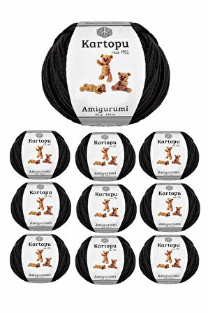 10 Adet Amigurumi El Örgü İpi 50gr 940