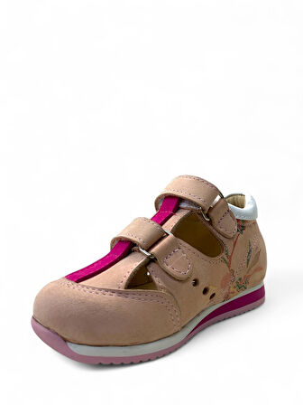 441 Bebek Deri Yazlık Korseli Ayakkabı