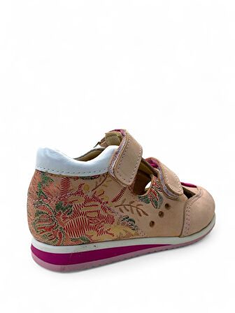 441 Bebek Deri Yazlık Korseli Ayakkabı