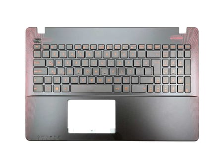 Asus A550LC Klavye Kasa Siyah (Kırmızı Harfli)