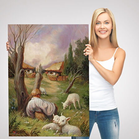 Nasıl Bakarsan Öyle Görürsün, Sürreal Duvar Tablosu-6226