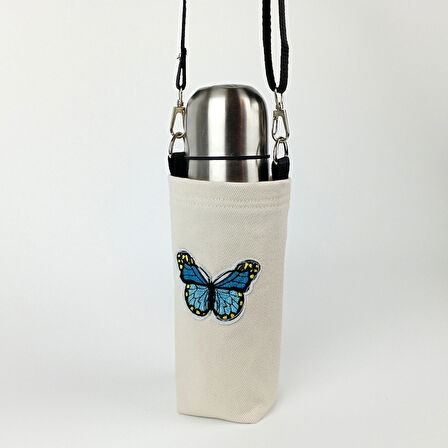 Woodycord 0,5 Litrelik Matara Kılıfı Su Şişesi Taşıma Çantası Water Bottle Bag