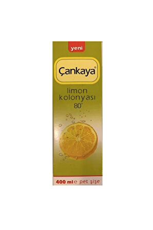 Çankaya Limon Kolonyası 70 Derece Pet Şişe 400 ml