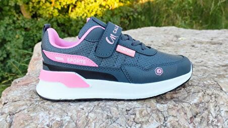 CALLİBRON Unisex Çocuk Bağcıksız Rahat Esnek Günlük Sneaker Spor Ayakkabı